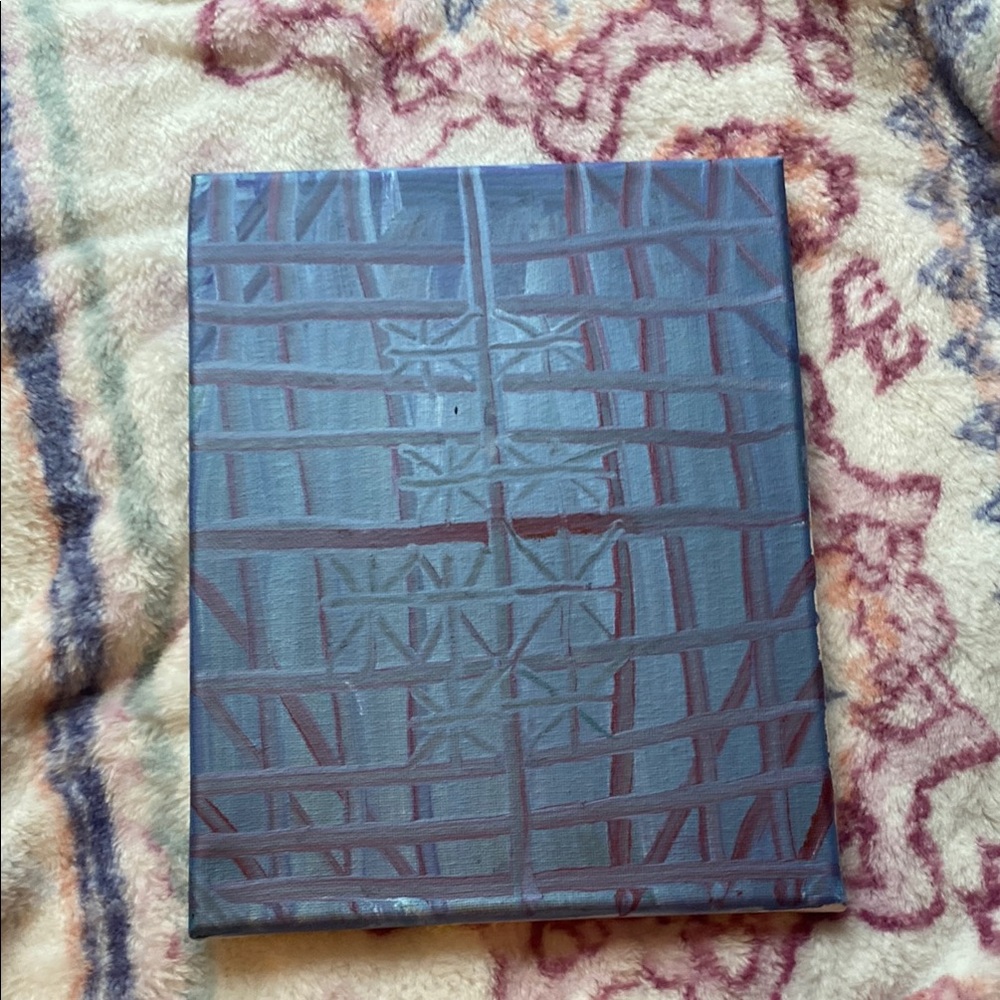 Abstract Geometric Canvas Art